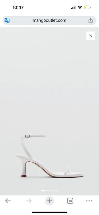 Босоніжки mango нові