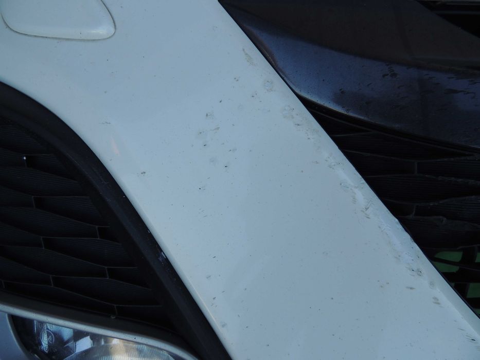 Zderzak przód przedni Mazda 3 III BL LIFT 11,12,13 BIAŁY 34K SPRYSKI