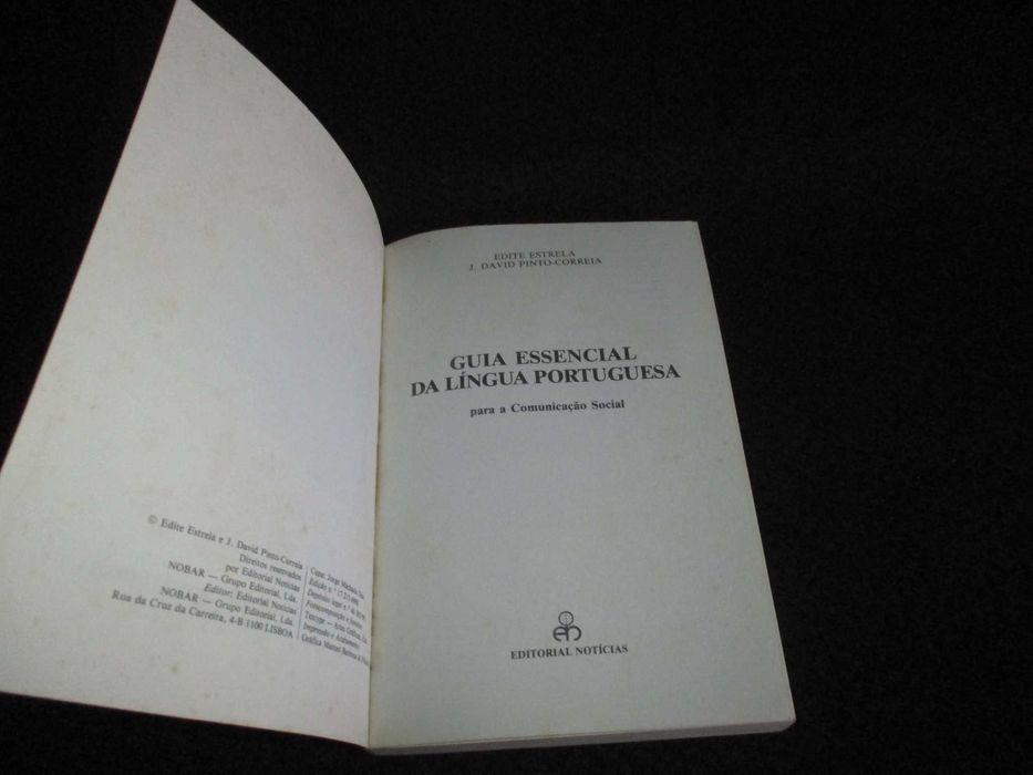 Livro Guia Essencial da Língua Portuguesa Edite Estrela