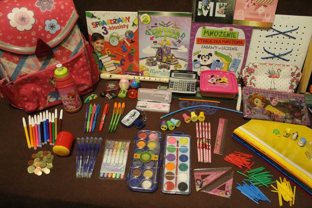 plecak HERLITZ dla dziewczynki GRATISY tablica