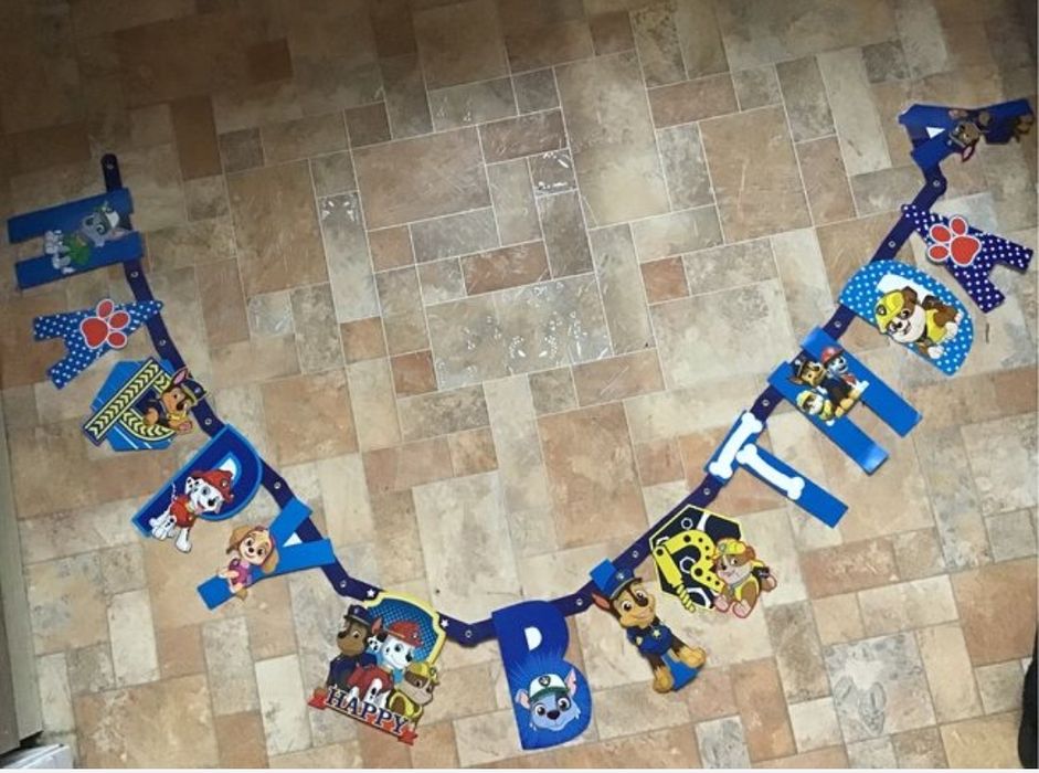 Щенячий патруль святкування день народження