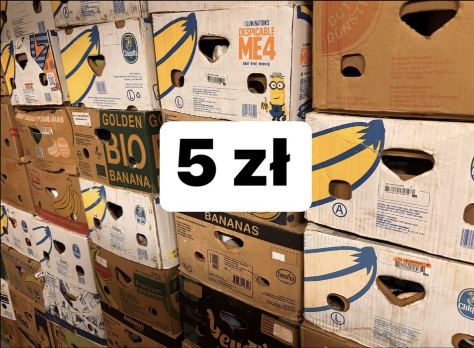 Kartony mix uzywane z niemiec