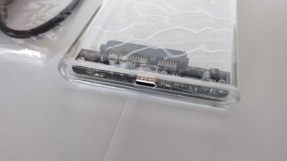 NOVA - External Transparent Enclosure for 2.5" Drives - USB 3.1 Type-C64752248215171122