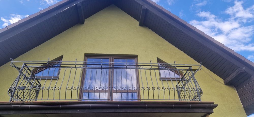 Balustrady kute ocynkowana