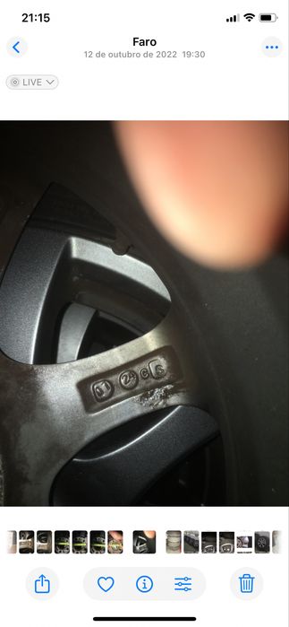 Jantes de 16”, para Mazda