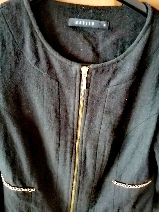 Kurtka mohito wg mnie wełna z podszewka rozmiar 36