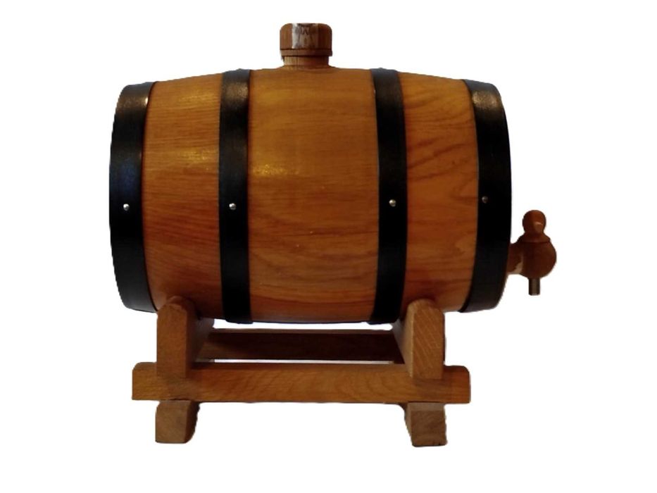 Beczka / karafka 1L – whisky, wódka, nalewki – dekoracja, pojemnik