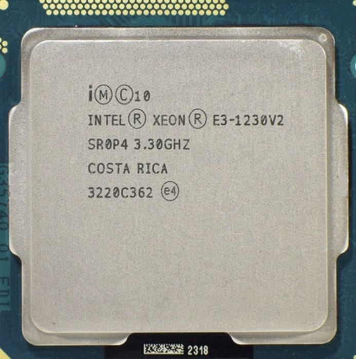 Процессор Intel 1230v2  3.30 ghz