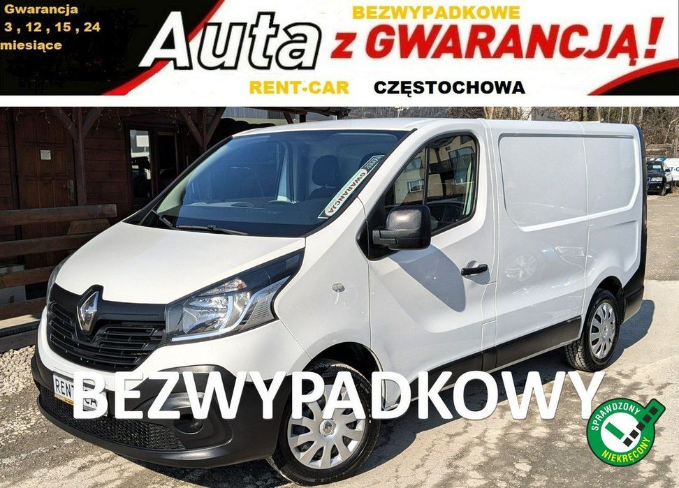 Renault Trafic  1.6D*121Ps*Opłacony*Bezwypadkowy*Bus