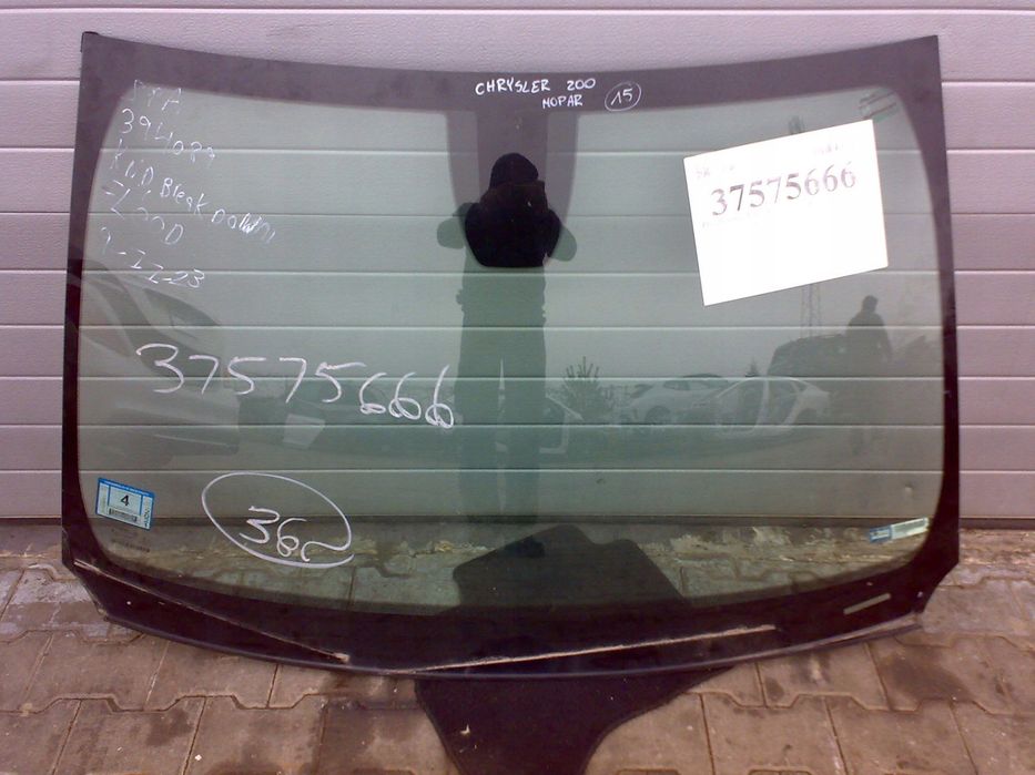 chrysler 200 200c 200s 2015 - szyba przednia przód mopar idealna