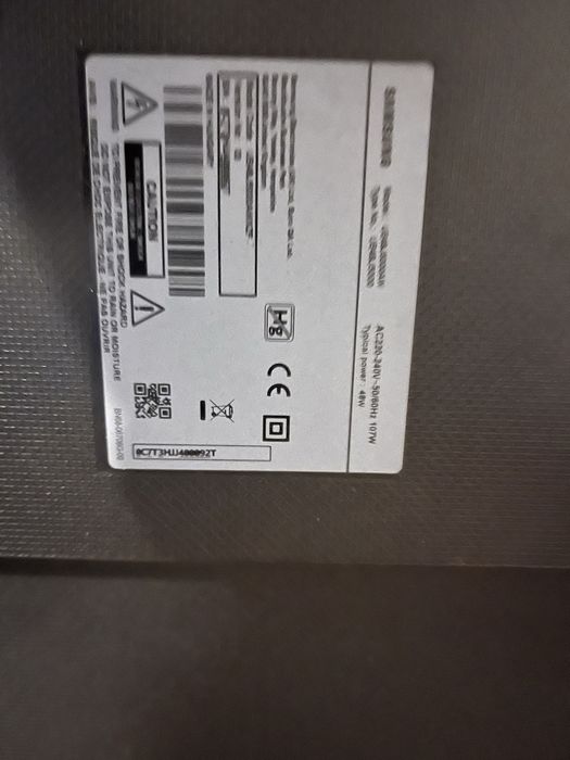 Ecra tv samsung a funcionar