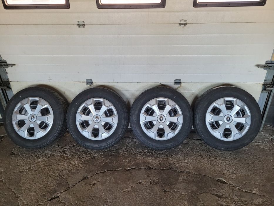 Koła stalowe z oponami letnimi Renault Trafic R16 5x114.3 ORYGINAŁ