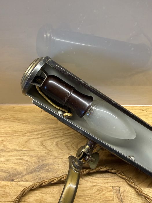 Stara lampa fortepianowa lampka