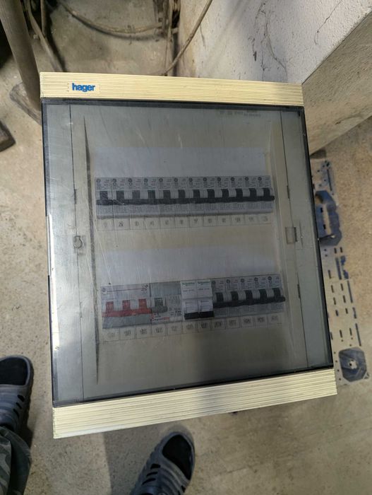 Rozdzielnia skrzynka elektryczna