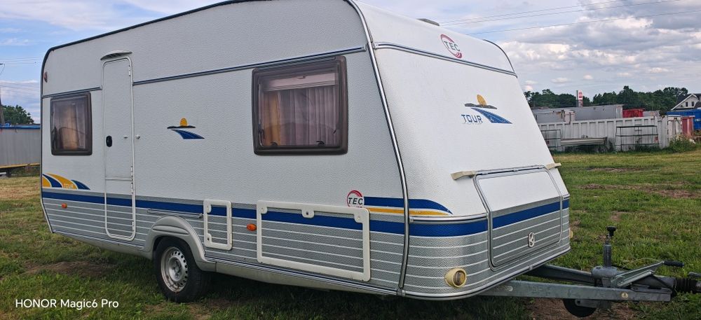 Przyczepa kempingowa TEC 2006r 1200 dmc