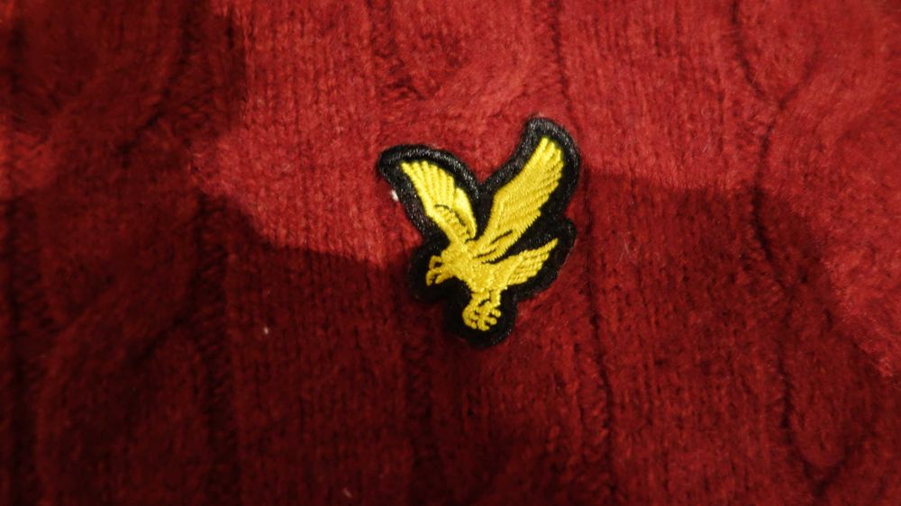 Lyle & Scott рр L свитер из акрила и шерсти