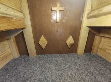 Cabana em madeira para presépio de Natal (nova)