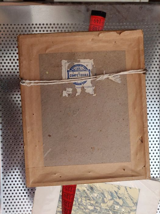 Quadro pintura muita antiga