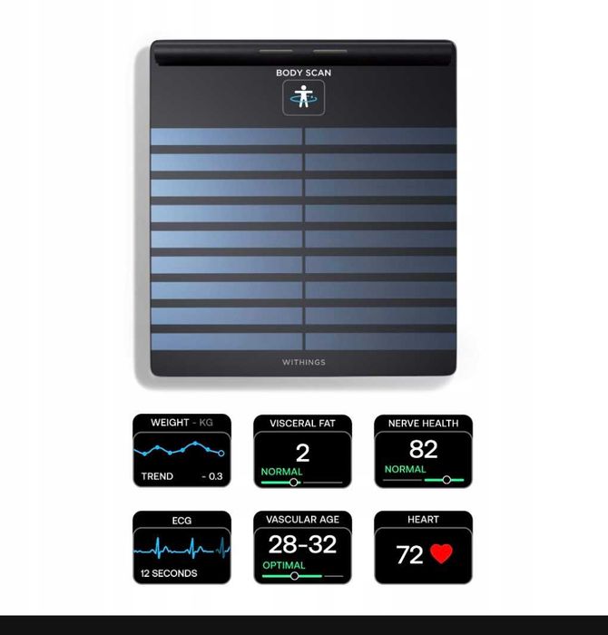 Waga zdrowia Withings body scan 2