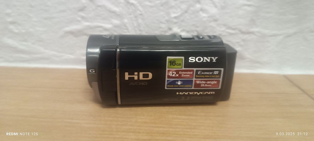 Kamera Sony HDR xc 160e