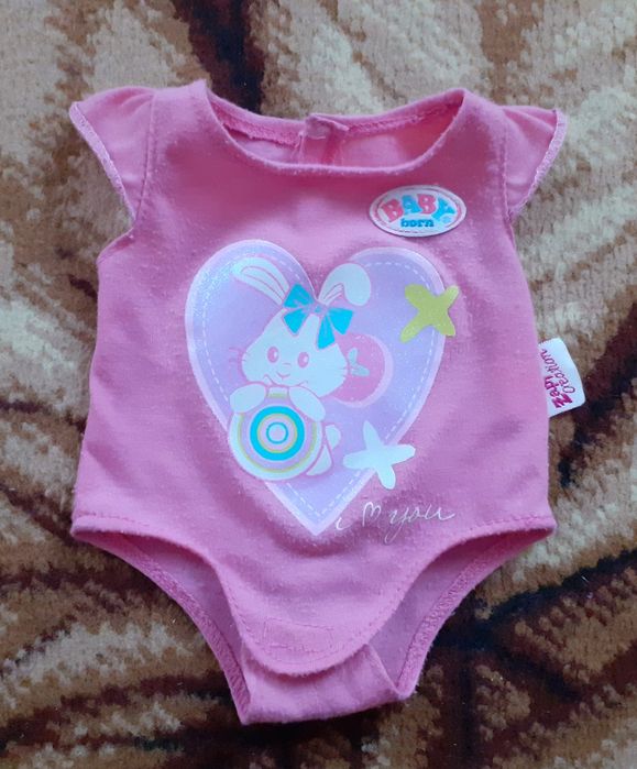 Фірмовий,одяг,боді для пупса,ляльки BabyBorn,Бебі Борн пакет