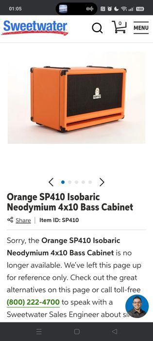 Coluna Orange SP10 Isobaric