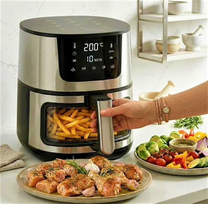 Silver Crest 8л Мультипеч Аэрогриль Фритюрница Печка Аерогриль