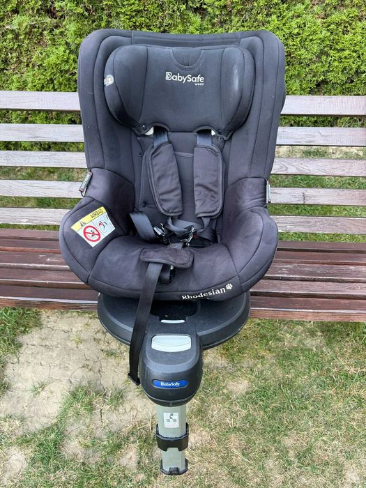 Fotelik samochodowy BabySafe Rhodesian 0-18 kg obrotowy 360° ISOFIX RWF