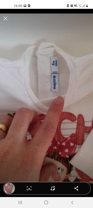 Conjunto mayoral 6 meses