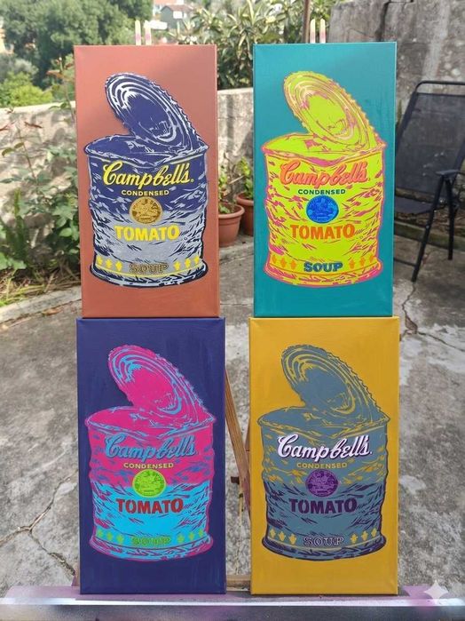 Pintura Pop Art "Campbell's Soup"
