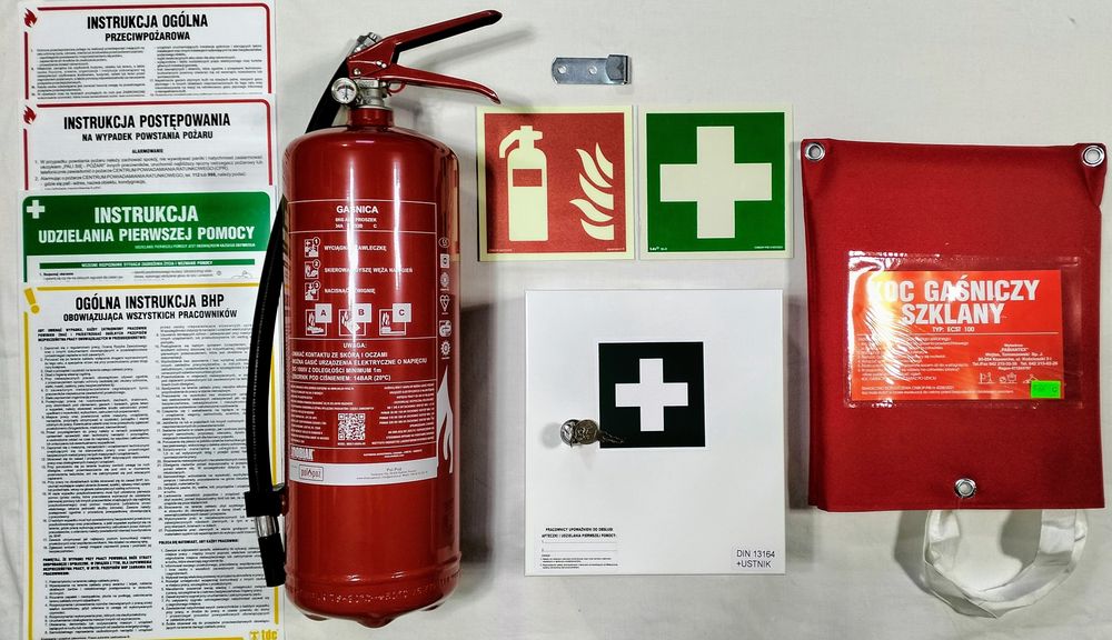 Full zestaw PPOŻ i BHP najtaniej