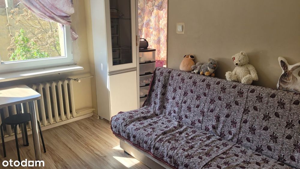 Mieszkanie 1-pokojowe z balkonem, świetna lokalizacja, dobra cena