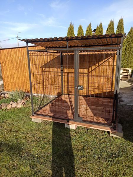 -Zagroda,klatka,dla psa 4x4-profesjonalny montaż.