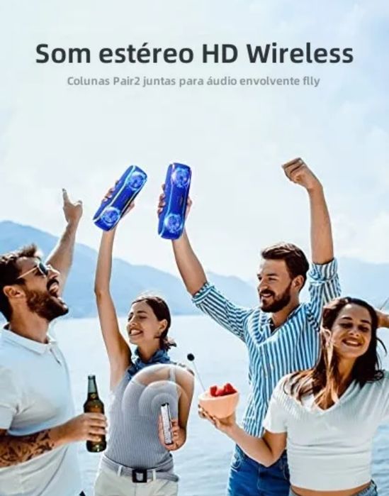 Wise Tiger coluna bluetooth (Nova)