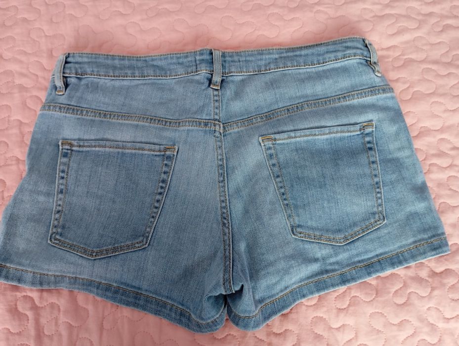 Calções de ganga H&M