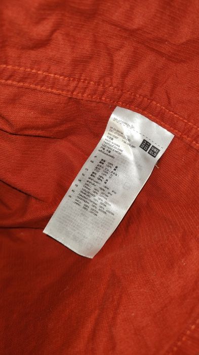Koszula Uniqlo r. S sztruks NOWA czerwona