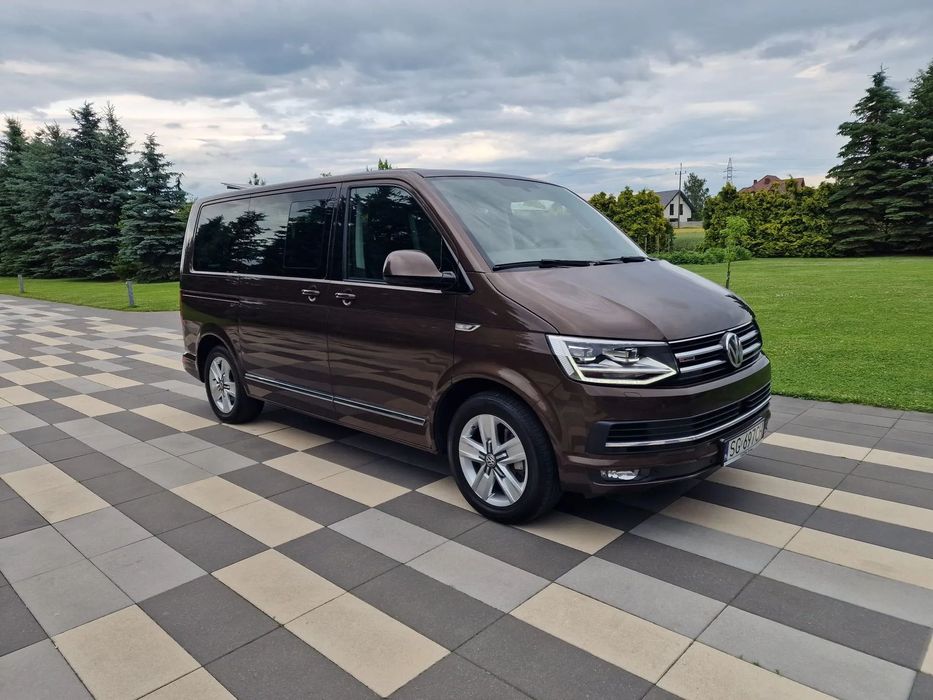 Volkswagen Multivan Volkswagen Multivan T6 4x4 , bardzo niski przebieg chyba jedyny taki