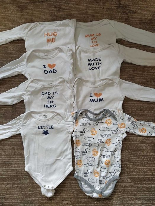 Bodys Bebé até aos 18meses