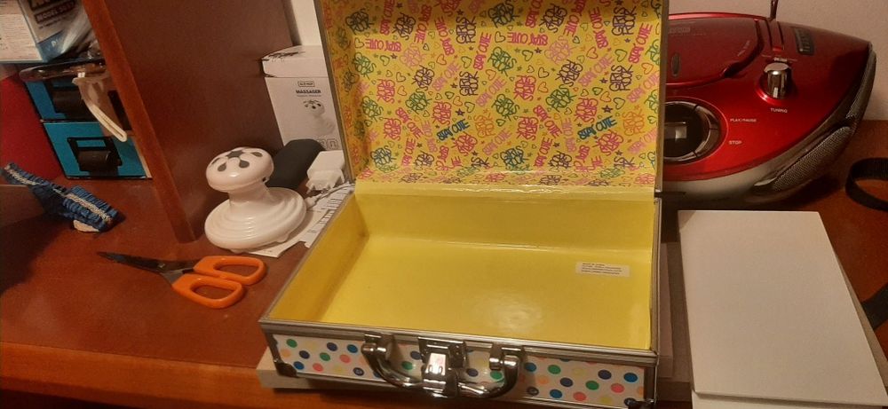 Mala alumínio menina