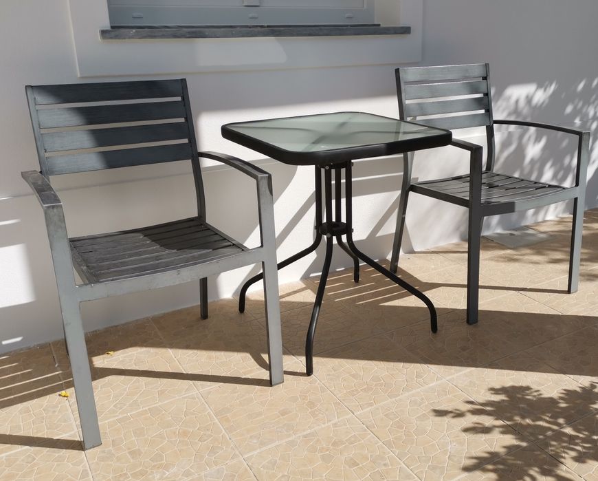 Conjunto de Jardim Hespéride  2 Cadeiras + Mesa