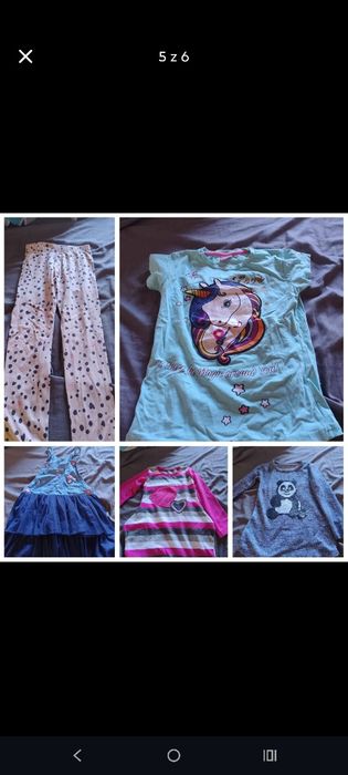 Ciuszki dla dziewczynki rozmiar 122-134