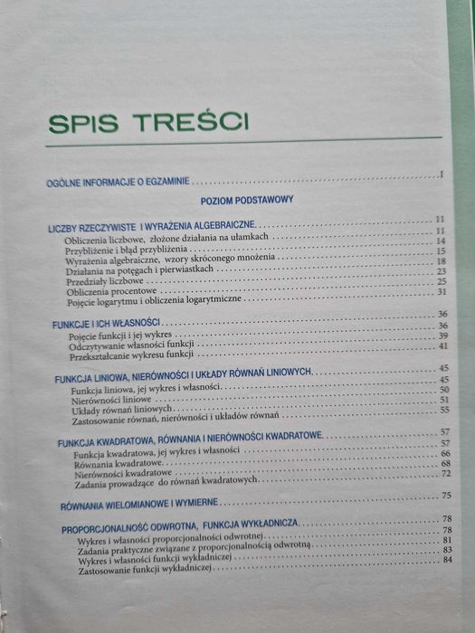 Vademecum maturalne MATEMATYKA podstawa i rozszerzenie GREG