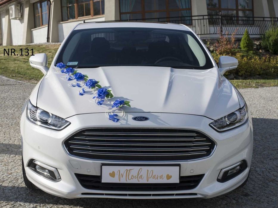 Stroik,dekoracja,ozdoba,wystrój samochodu na samochód na auto ślub 131