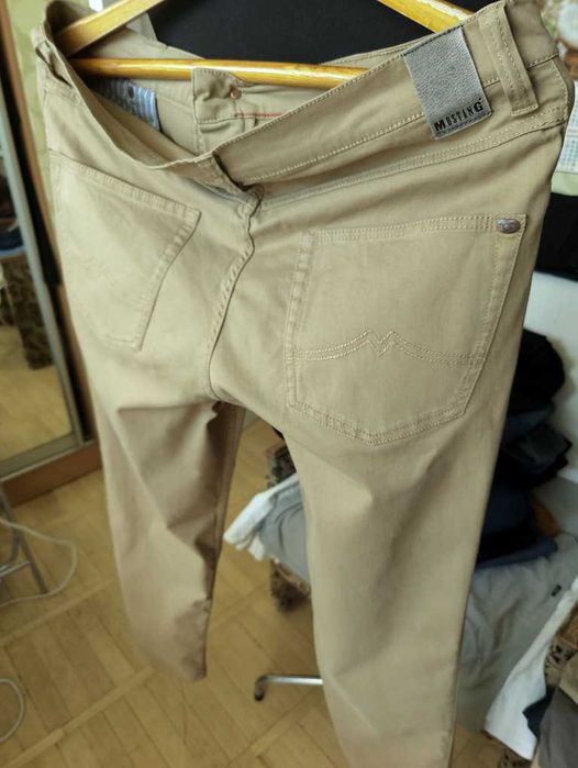 Джинсы Mustang Tramper jeans Germany w36 stretch beidge.