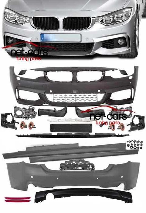 Zderzak przód, tył + progi BMW F32 F33 M Pakiet Performance