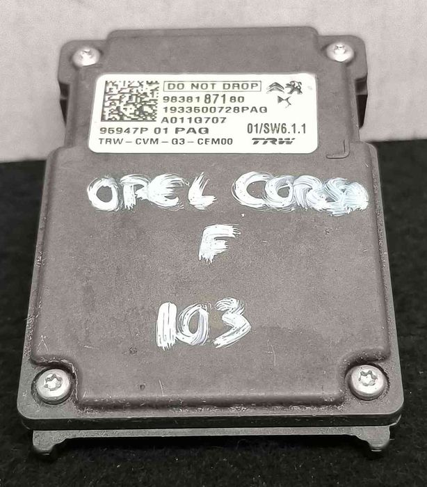 Câmara Traseira 9838187180 - OPEL CORSA F