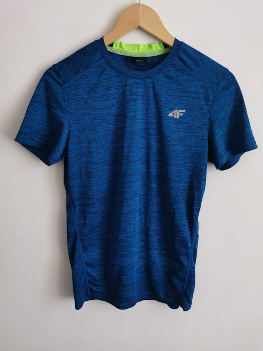 4F t-shirt koszulka krótki rękaw sportowa logowana męska S