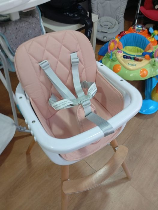 cadeira de papa plastimyr woody rosa