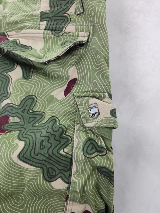 Камуфляжные Штаны карго брюки G star raw