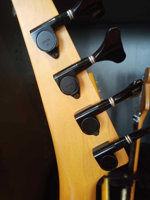 Fernandes PJ-50 1991r MIJ gitara basowa aktywna EMG skala 34"